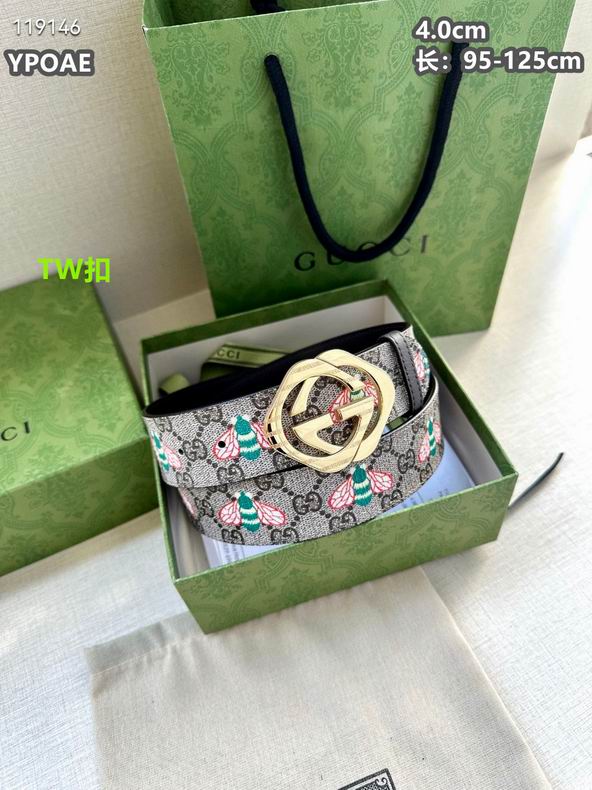 Gucci belt 40mmX95-125cm 8L (3)