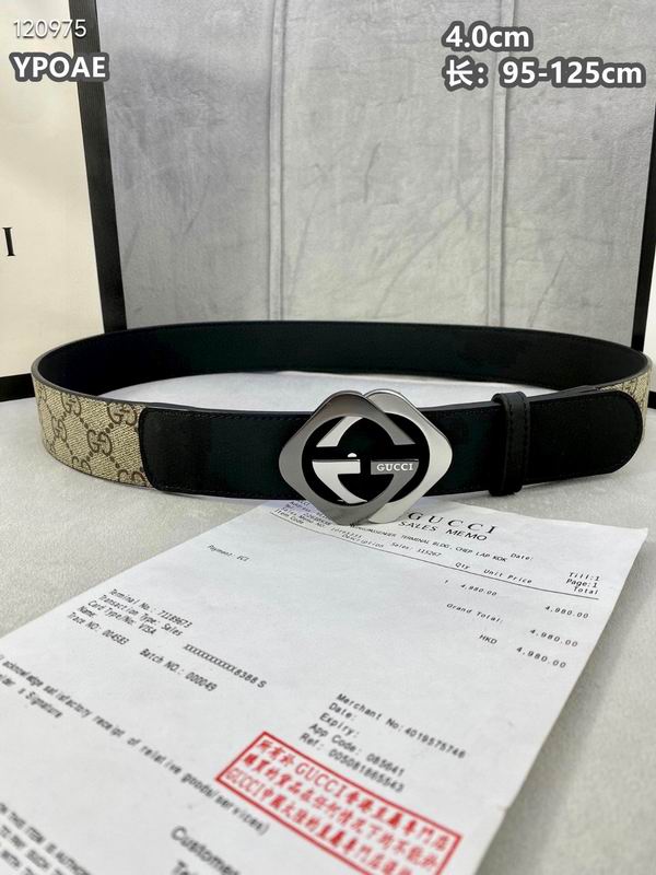 Gucci belt 40mmX95-125cm 8L (38)