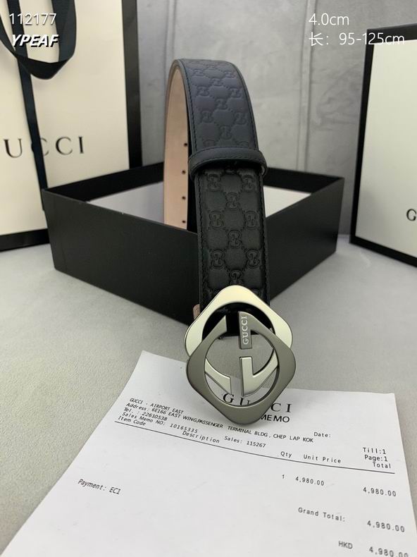 Gucci belt 40mmX95-125cm 8L (4)