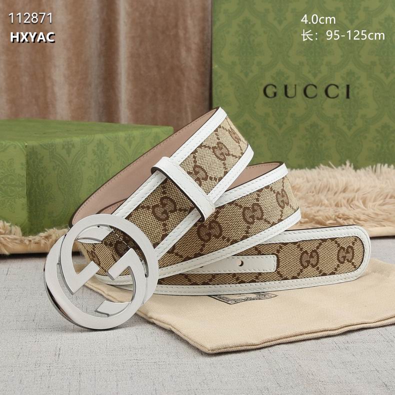 Gucci belt 40mmX95-125cm 8L (4)