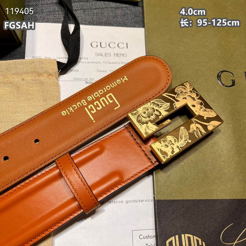 Gucci belt 40mmX95-125cm 8L (4)