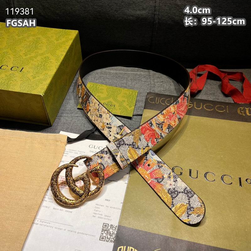 Gucci belt 40mmX95-125cm 8L (4)