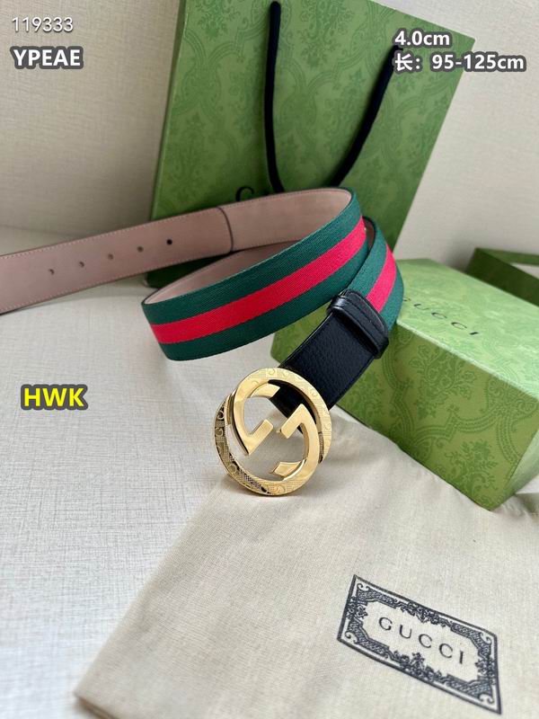 Gucci belt 40mmX95-125cm 8L (4)