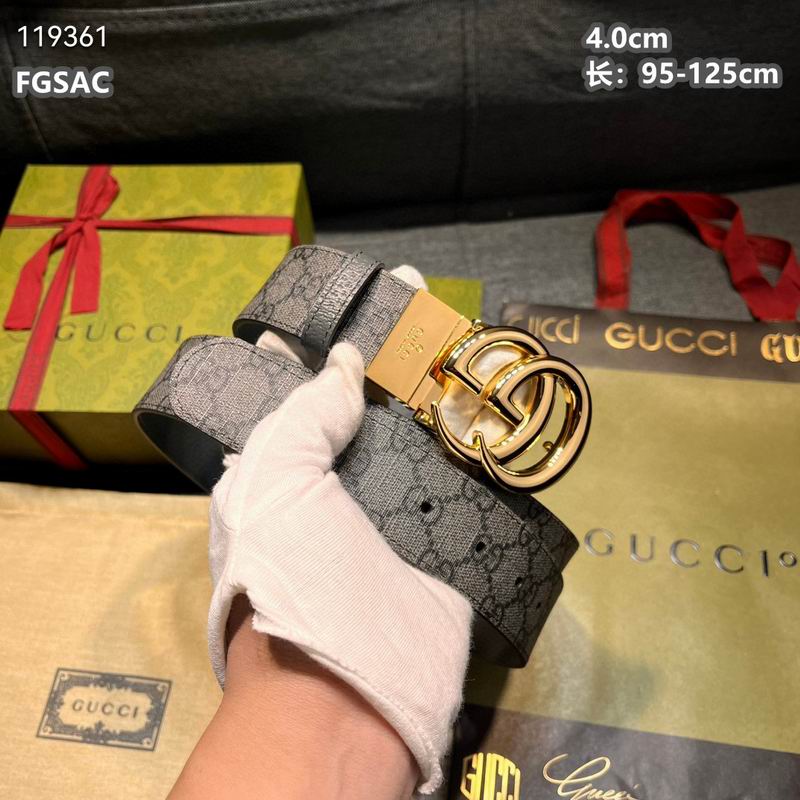 Gucci belt 40mmX95-125cm 8L (4)