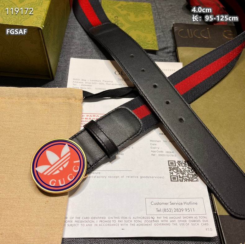 Gucci belt 40mmX95-125cm 8L (4)