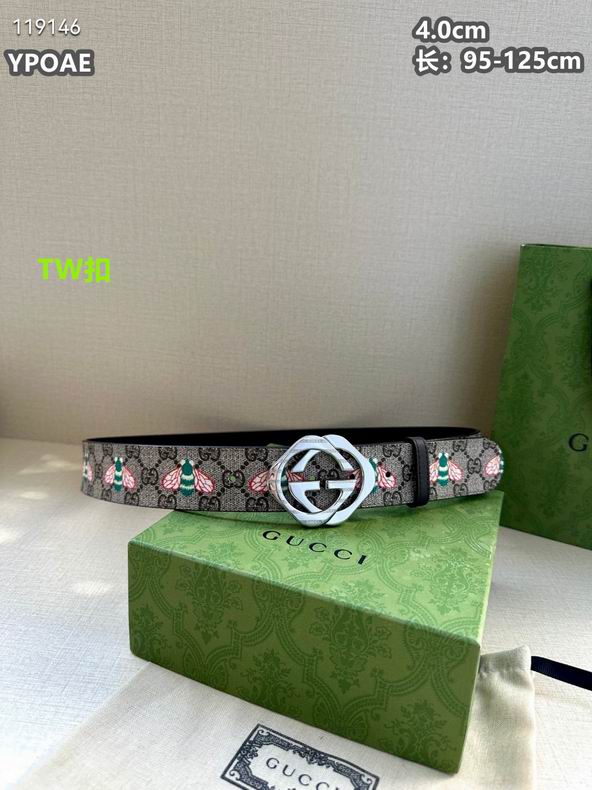 Gucci belt 40mmX95-125cm 8L (4)