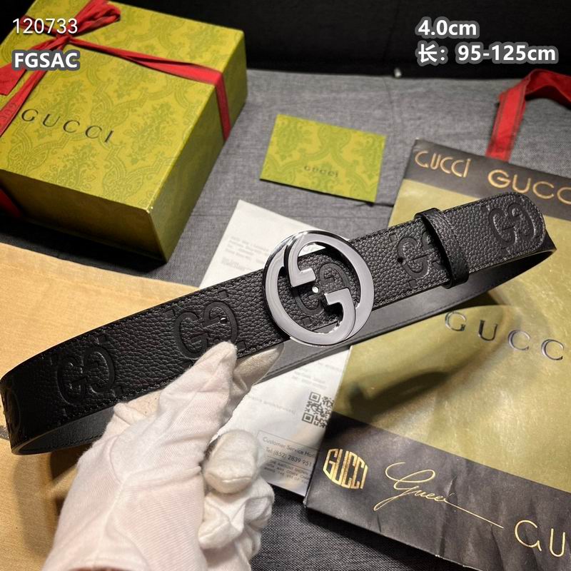 Gucci belt 40mmX95-125cm 8L (40)