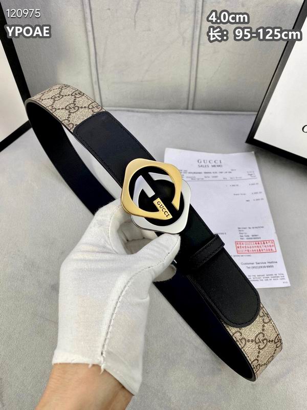 Gucci belt 40mmX95-125cm 8L (43)