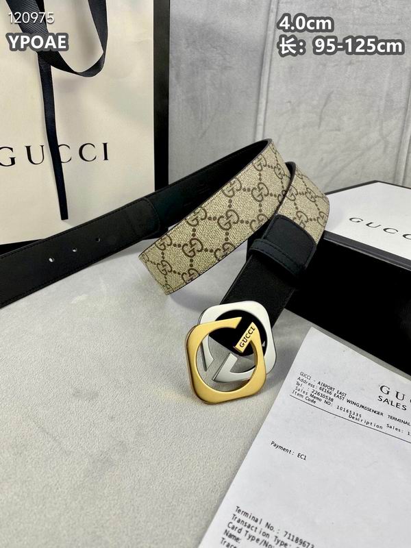 Gucci belt 40mmX95-125cm 8L (44)