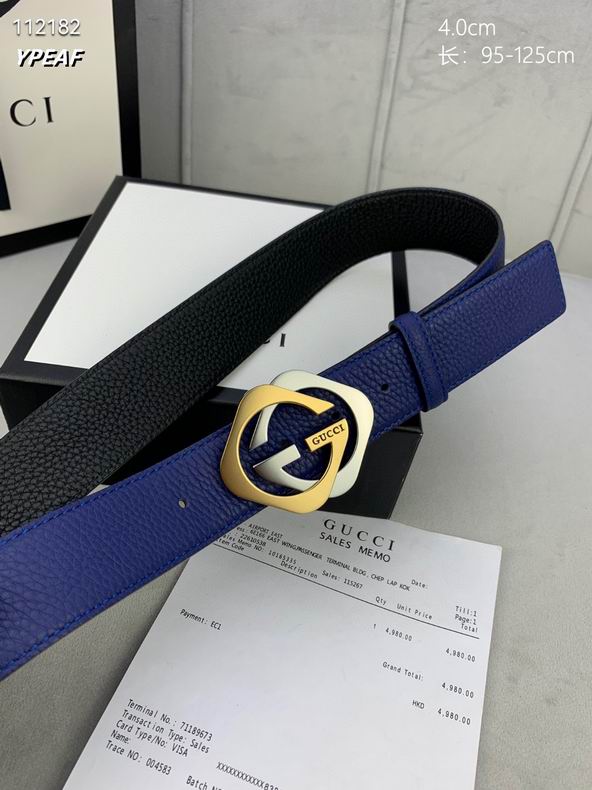 Gucci belt 40mmX95-125cm 8L (5)