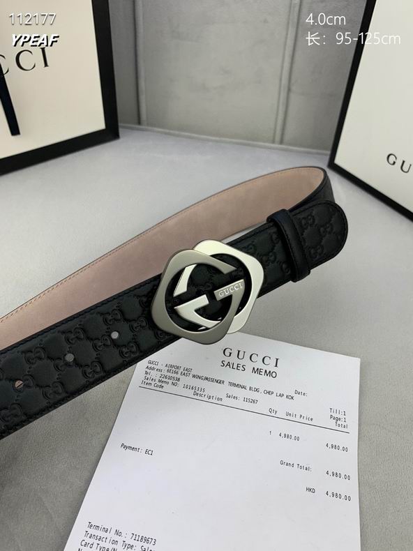 Gucci belt 40mmX95-125cm 8L (5)