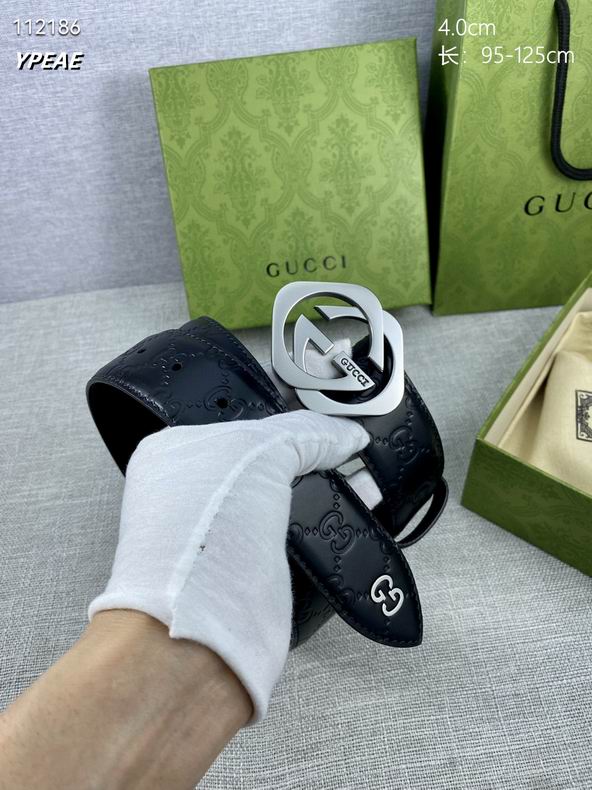 Gucci belt 40mmX95-125cm 8L (5)