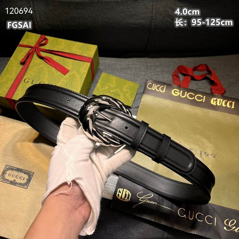 Gucci belt 40mmX95-125cm 8L (5)