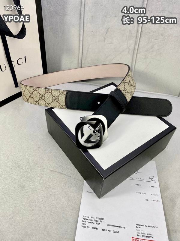 Gucci belt 40mmX95-125cm 8L (5)