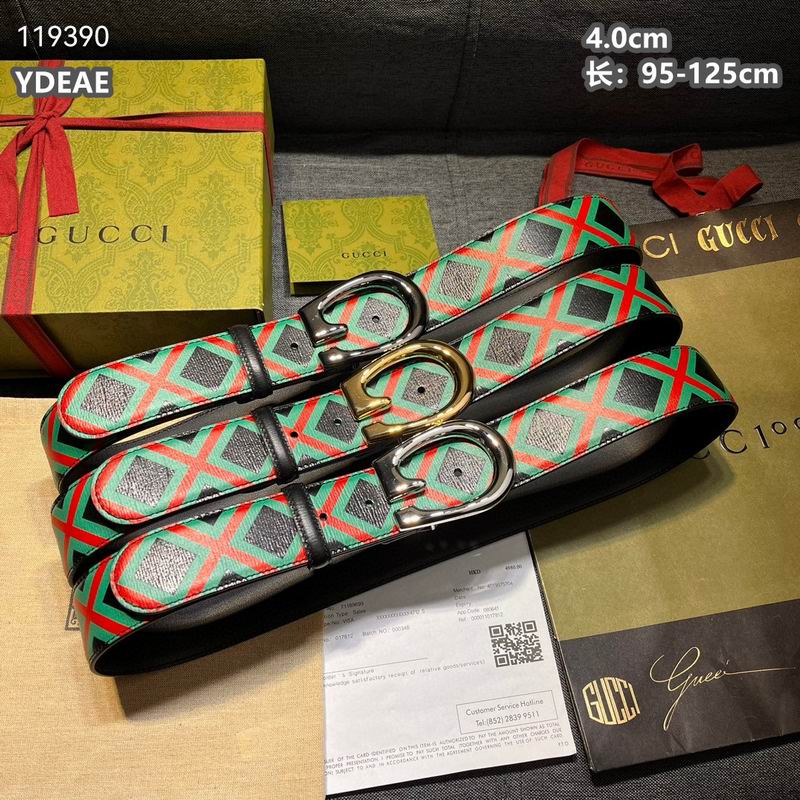 Gucci belt 40mmX95-125cm 8L (5)