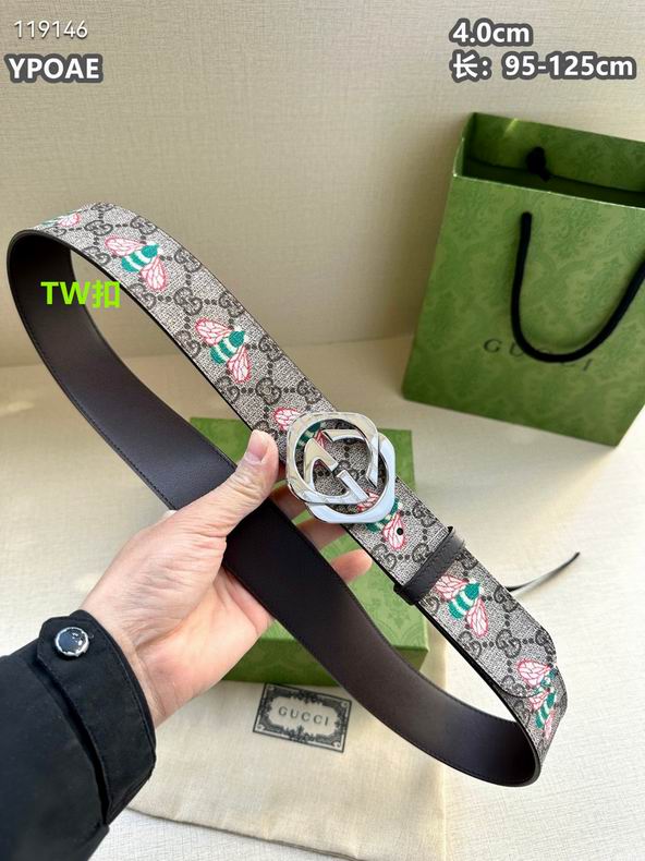 Gucci belt 40mmX95-125cm 8L (5)