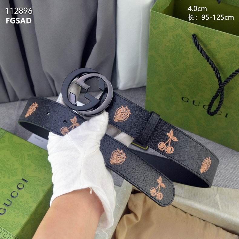 Gucci belt 40mmX95-125cm 8L (6)