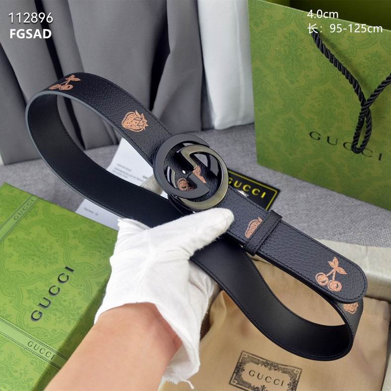 Gucci belt 40mmX95-125cm 8L (7)