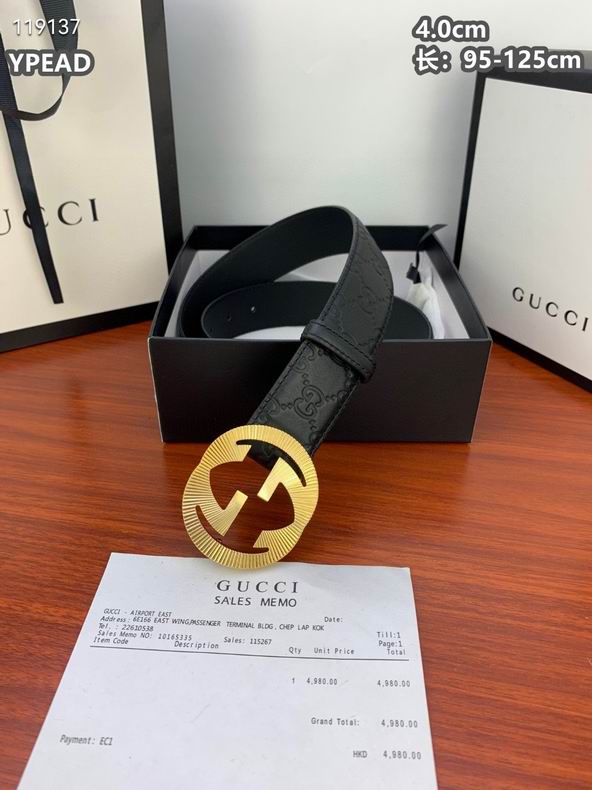 Gucci belt 40mmX95-125cm 8L (7)