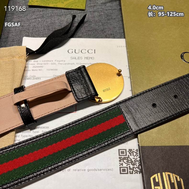 Gucci belt 40mmX95-125cm 8L (9)