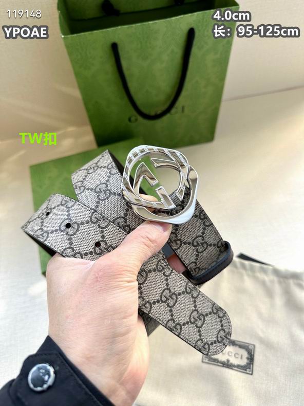 Gucci belt 40mmX95-125cm 8L (9)