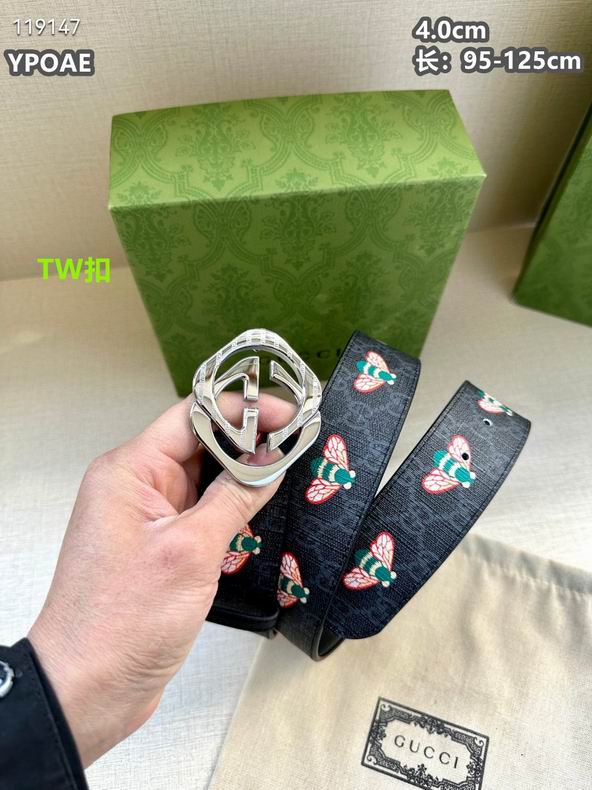 Gucci belt 40mmX95-125cm 8L (9)