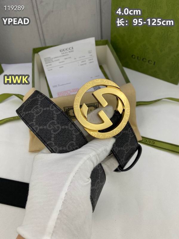 Gucci belt 40mmX95-125cm 8L  (1)