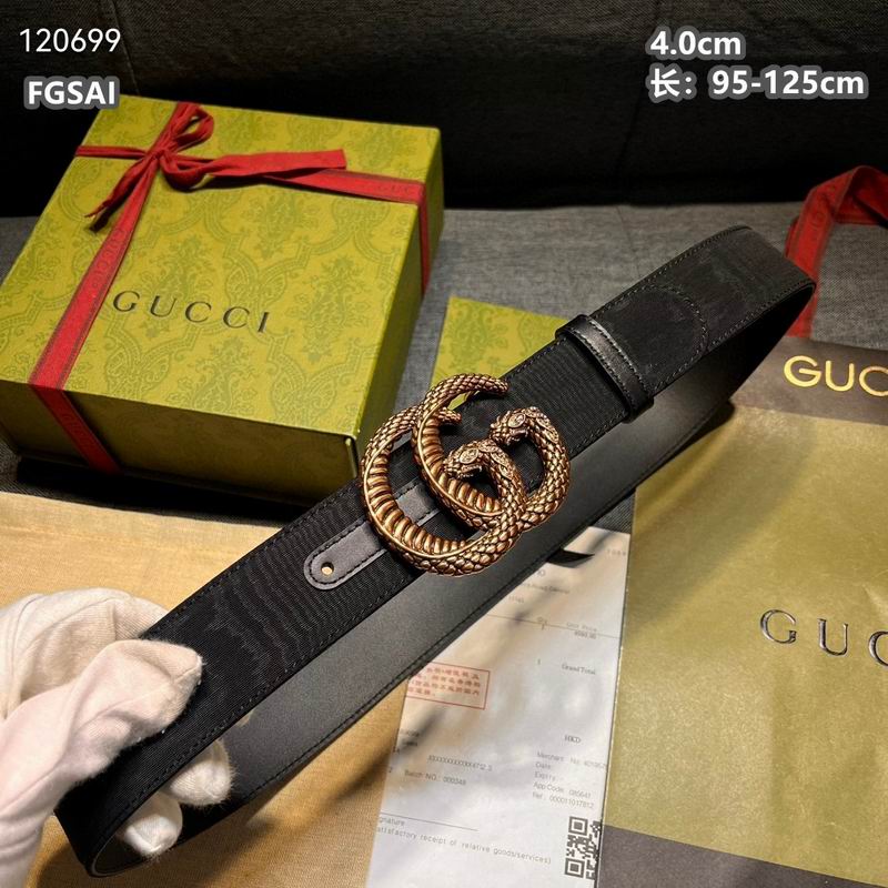 Gucci belt 40mmX95-125cm 8L  (2)
