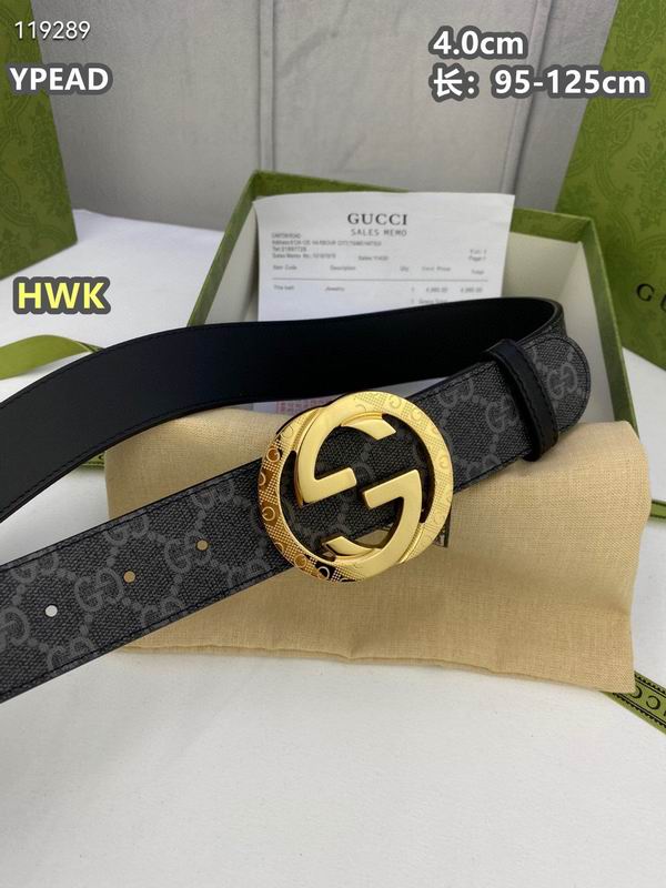 Gucci belt 40mmX95-125cm 8L  (2)