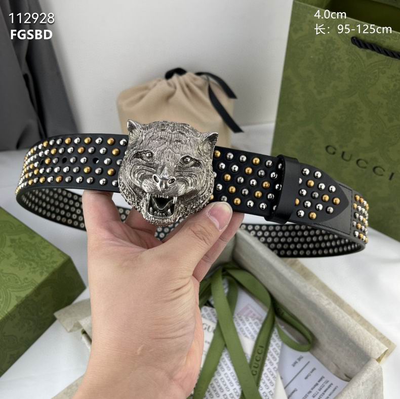 Gucci belt 40mmX95-125cm 8L  (4)