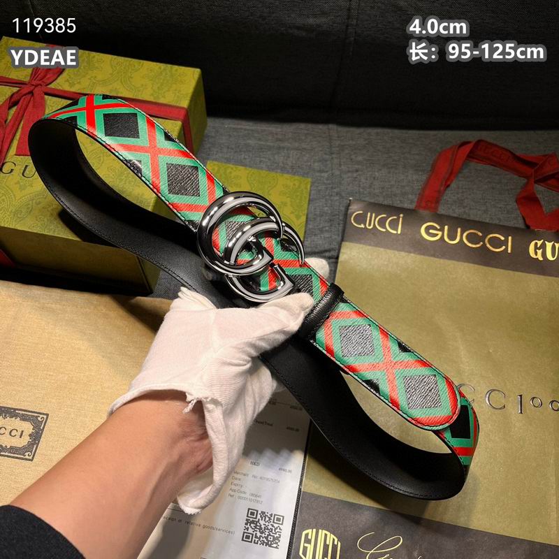 Gucci belt 40mmX95-125cm 8L  (4)
