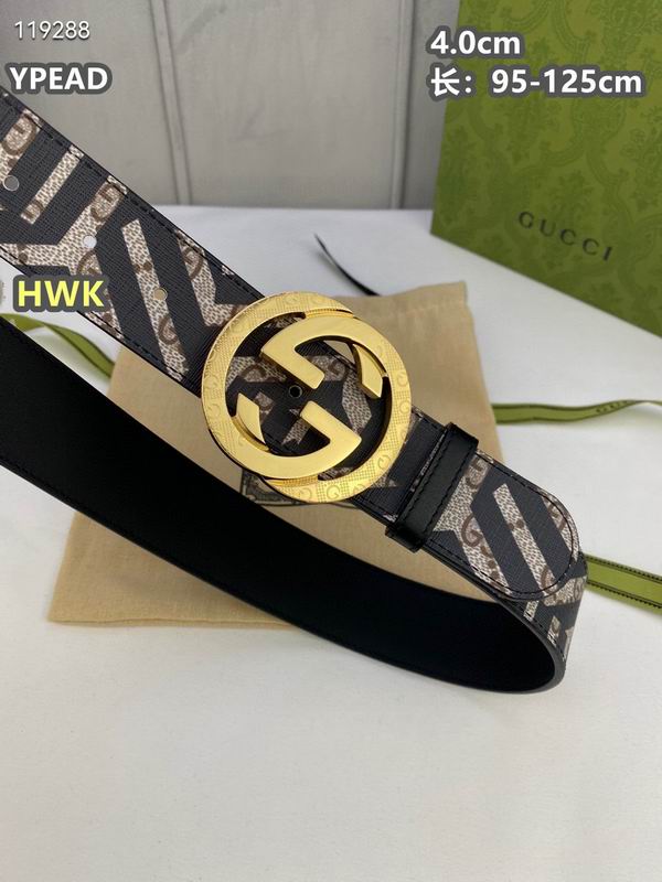 Gucci belt 40mmX95-125cm 8L  (4)