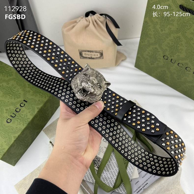 Gucci belt 40mmX95-125cm 8L  (5)