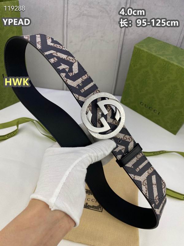 Gucci belt 40mmX95-125cm 8L  (7)