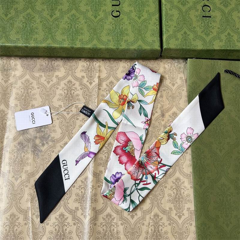 Gucci silk ribbon 5X90cm  E14 (4)
