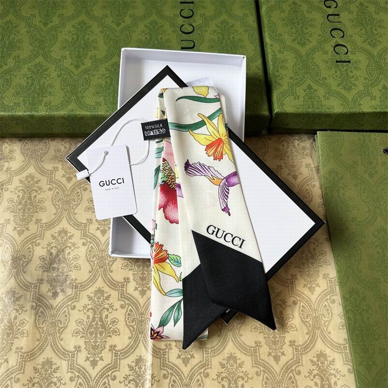 Gucci silk ribbon 5X90cm  E14 (7)