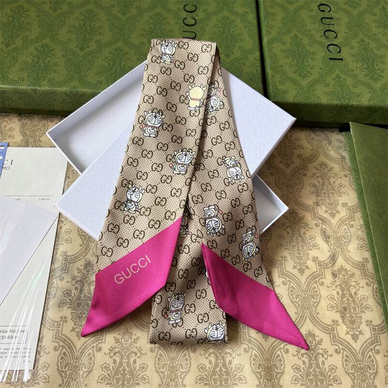 Gucci silk ribbon 6X100cm E04 (1)