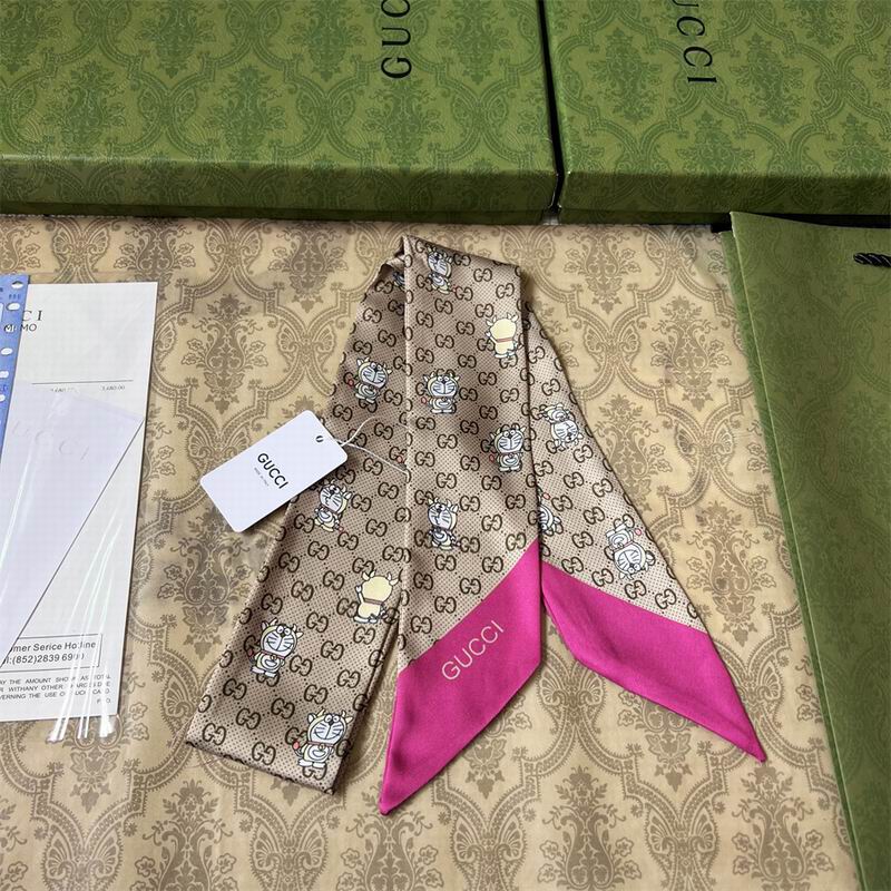 Gucci silk ribbon 6X100cm E04 (2)