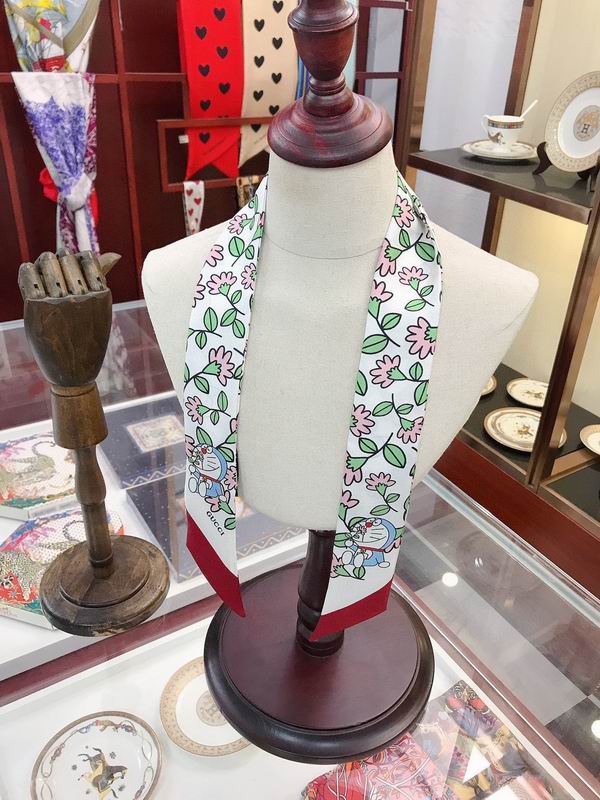 Gucci silk ribbon 6X120cm E34 (6)