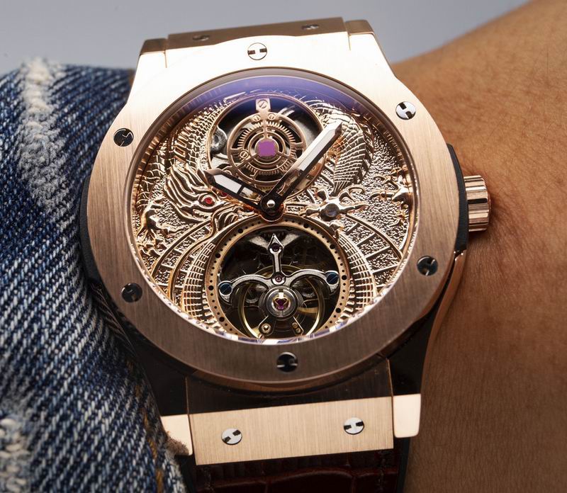 Hublot 45X15mm 13-经典融合系列陀飞轮 (16)