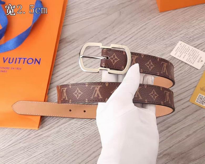 LV Belt 25mmX95-110CM 7D (101)