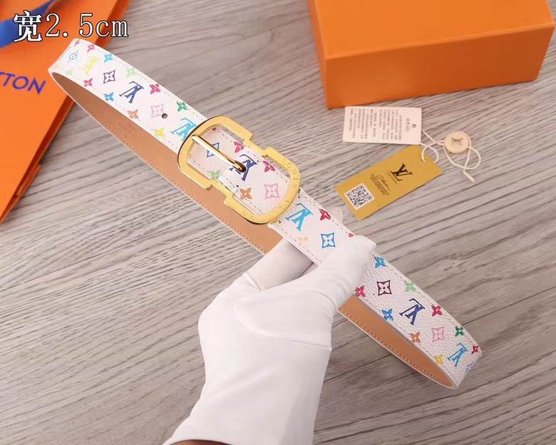 LV Belt 25mmX95-110CM 7D (111)