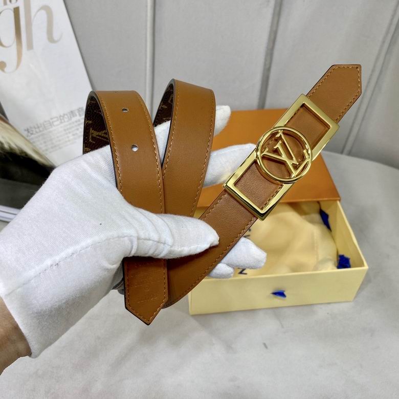 LV Belt 25mmX95-110CM 7D (112)