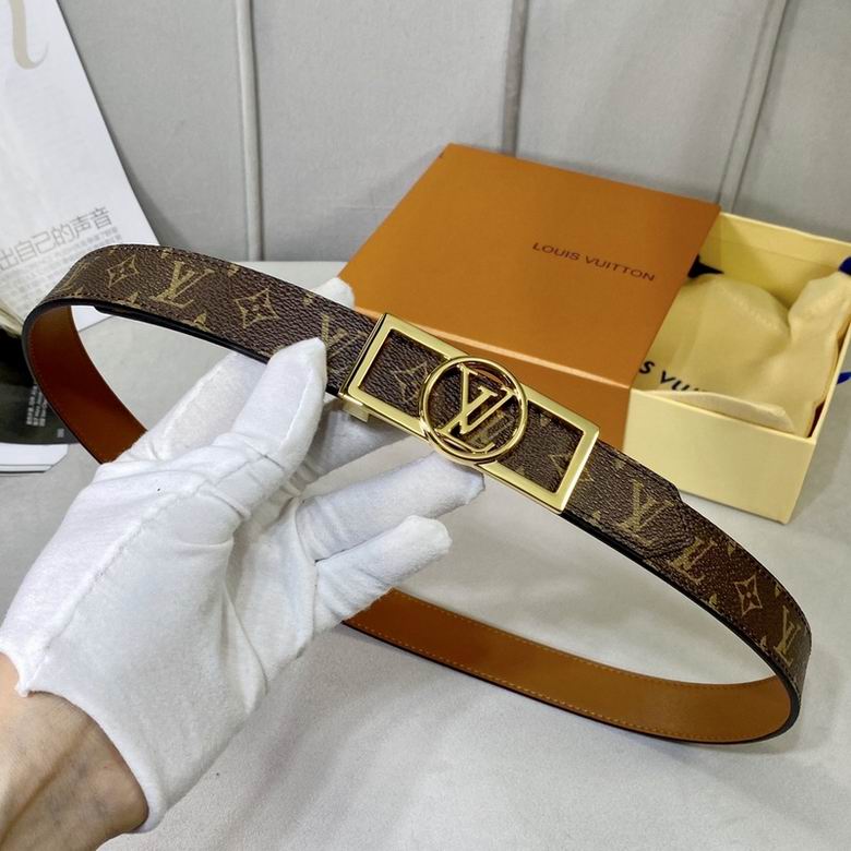 LV Belt 25mmX95-110CM 7D (113)