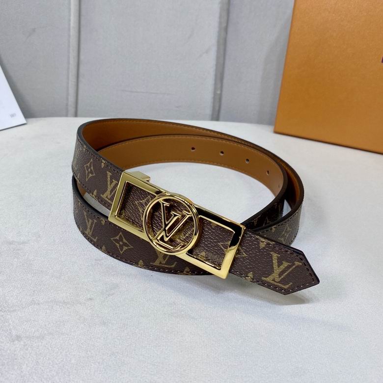 LV Belt 25mmX95-110CM 7D (114)