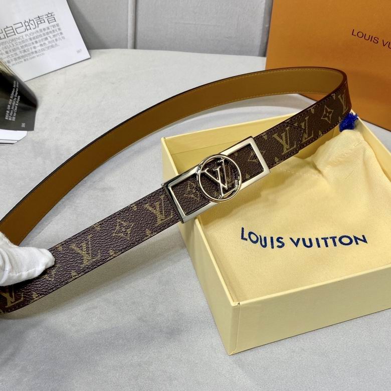 LV Belt 25mmX95-110CM 7D (115)
