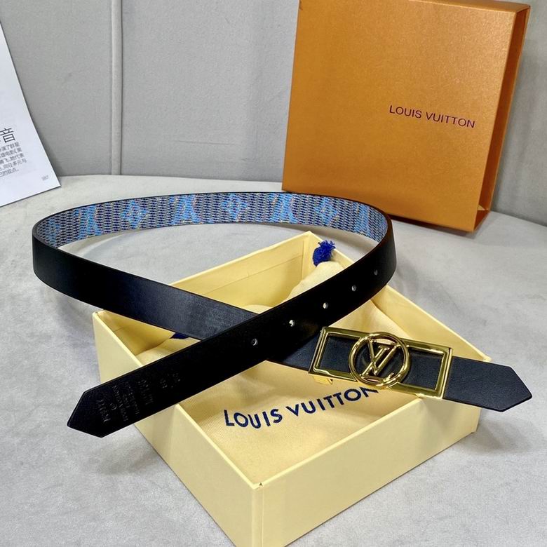LV Belt 25mmX95-110CM 7D (117)