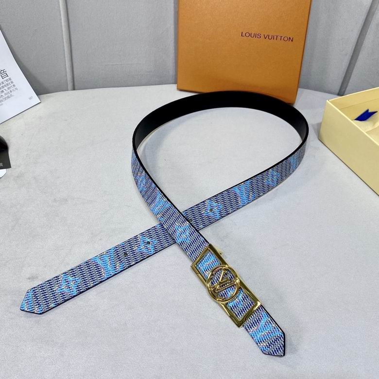 LV Belt 25mmX95-110CM 7D (119)