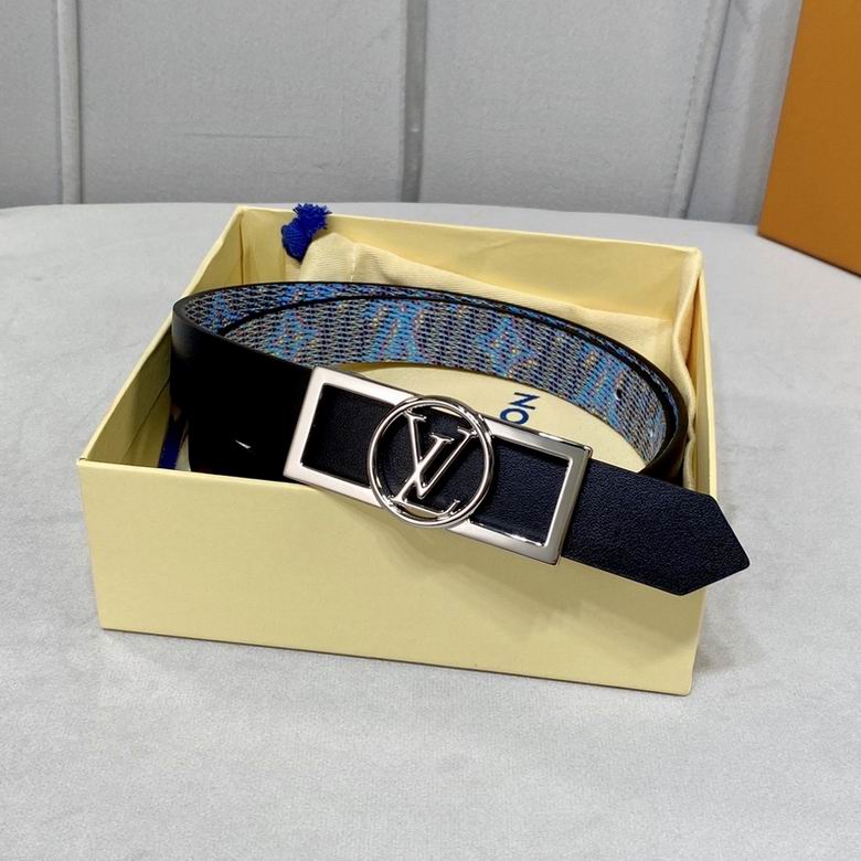 LV Belt 25mmX95-110CM 7D (120)