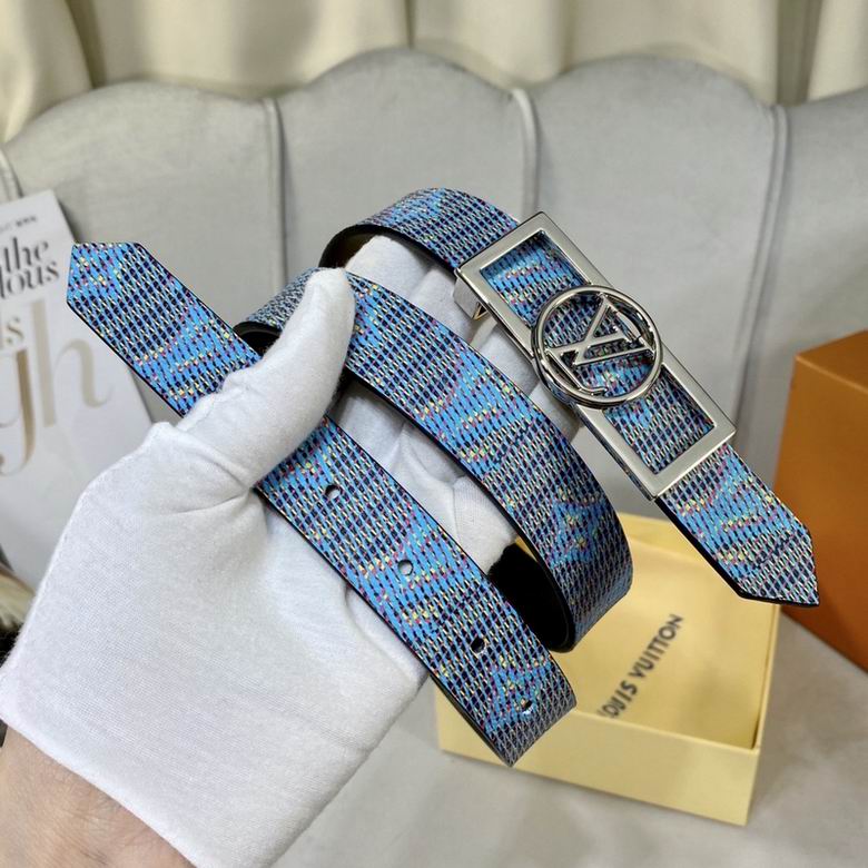 LV Belt 25mmX95-110CM 7D (122)